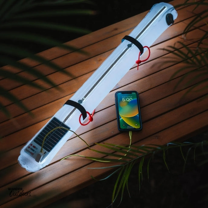 Perfect for any adventure, the LuminAID Solar Beam is your all-in-one solution for light and power, wherever you go.