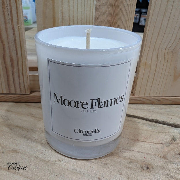 Moore Flames Candle Co Citronella Candle 180gms Candle Only