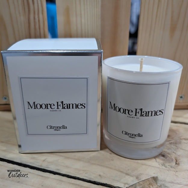 Moore Flames Candle Co Citronella Candle 180gms Candle and Box