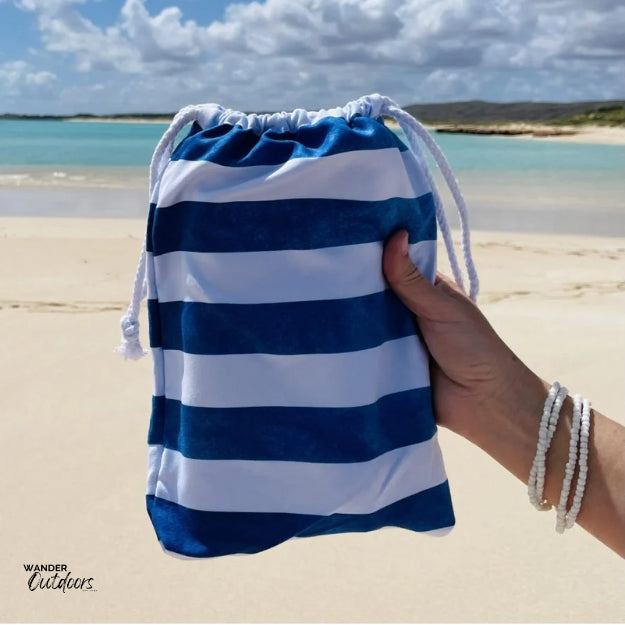 Newlyfe Beach Towel & Pouch Bondi