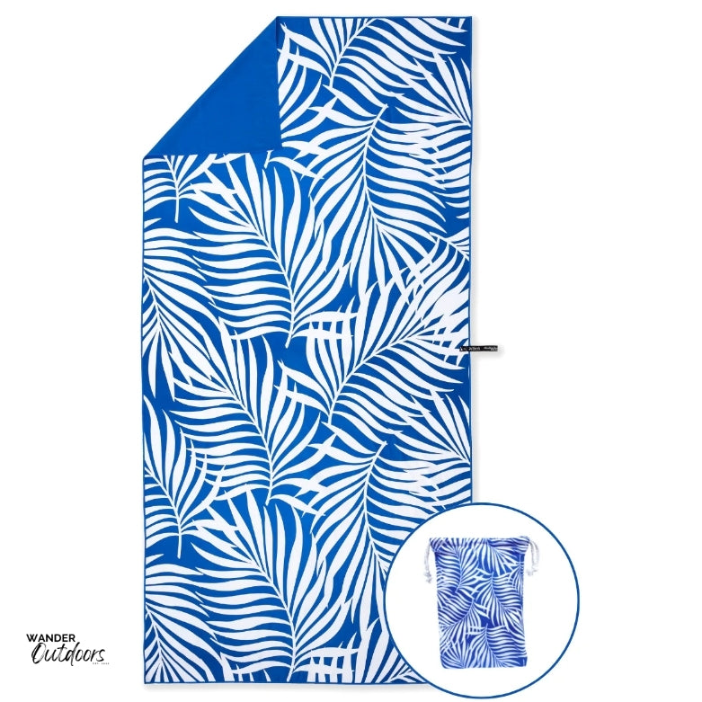 Newlyfe Sand Free Microfibre Beach Towel Cancun Pattern