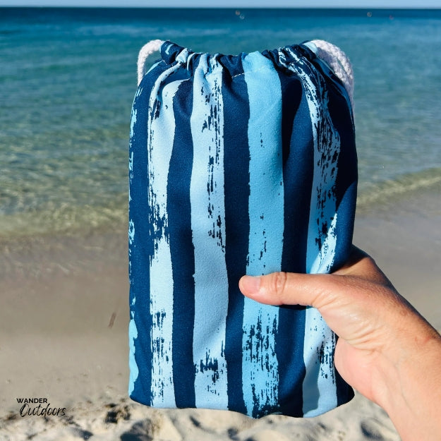 Newlyfe Beach Towel & Pouch Trigg