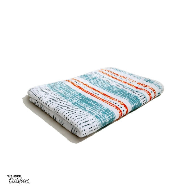 Newlyfe Wearable Fleece Blanket Orange Folded