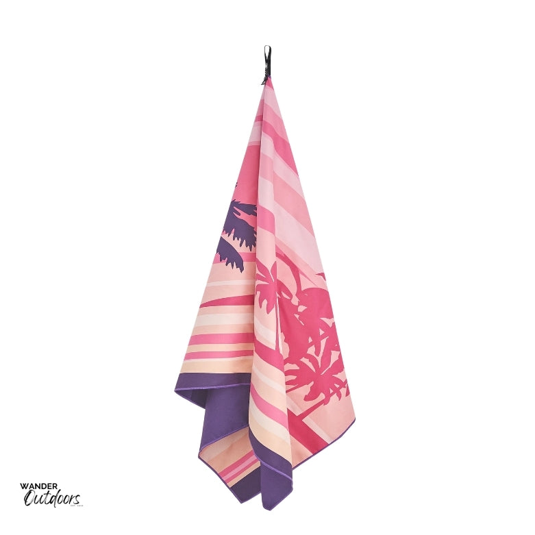 Newlyfe Sand Free Microfibre Beach Towels Mindil hanging