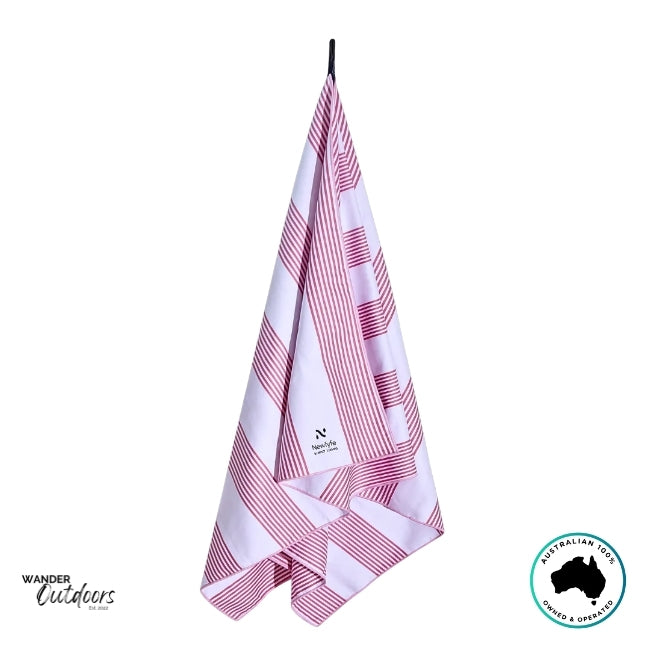 Newlyfe Signature Beach Towel & Pouch