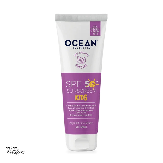 Ocean Australia SPF 50+ Kids Sunscreen 120g Front