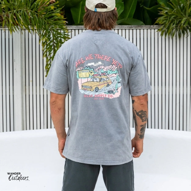 Olas Supply Co. Are We There Yet? Tee Back