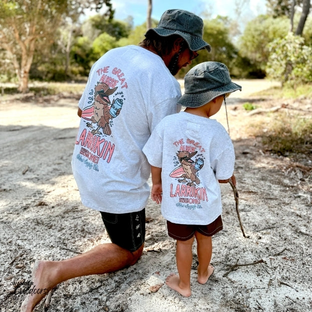 Olas Supply Co. Aussie Larrikin Mini Tee Back with Dad 