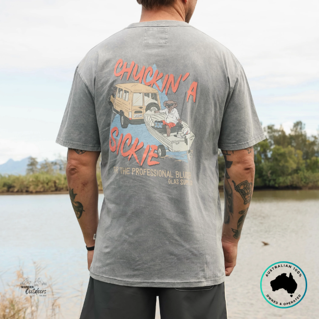 Olas Supply Co. Chuckin' A Sickie Tee