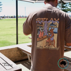 Olas Supply Co. Relax Box Tee