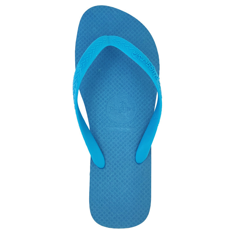 Pluggers Classic Strap Aqua Thongs - Wander Outdoors