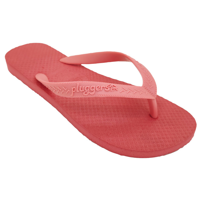 Pluggers Classic Strap Watermelon Thongs - Wander Outdoors