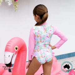 Salty Ink Miss Vacay Long Sleeve Sunsuit