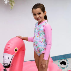 Salty Ink Miss Vacay Long Sleeve Sunsuit