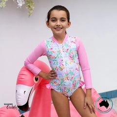 Salty Ink Miss Vacay Long Sleeve Sunsuit