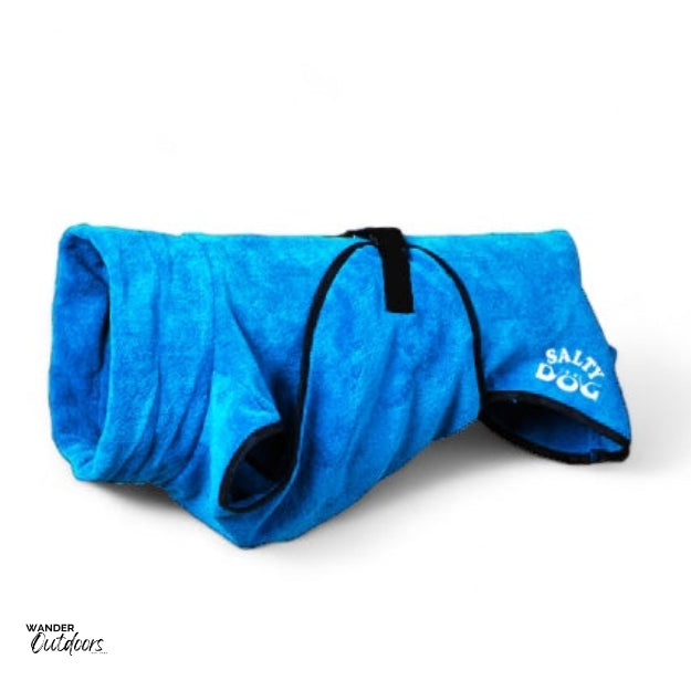 SaltyDOG Beach & Bath Drying Robe Bombara Blue