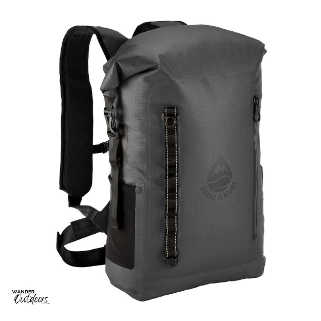 SkogAKust BackSåk Pro - Waterproof Grey Backpack 