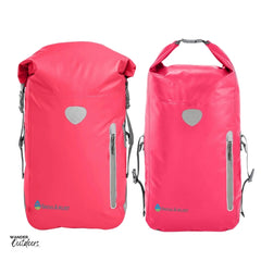 SkogAKust BackSåk - Waterproof Pink Backpack Two way closing