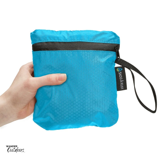 LiteSåk Pak | Ultralight Packable Waterproof Backpack Compact and folded up into internal pouch