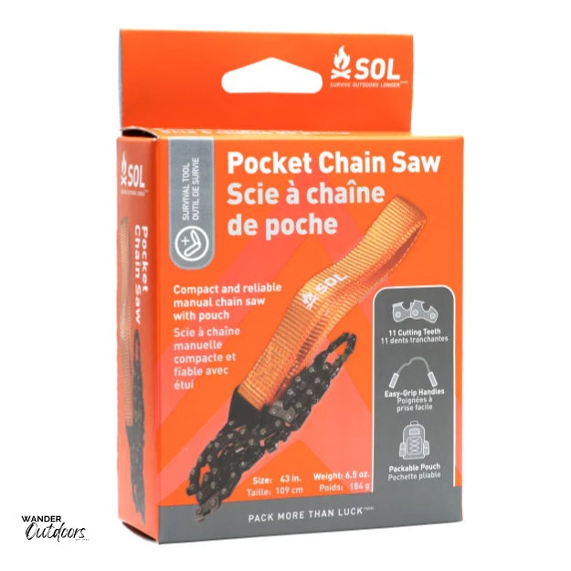 SOL Pocket Chain Saw Packaging