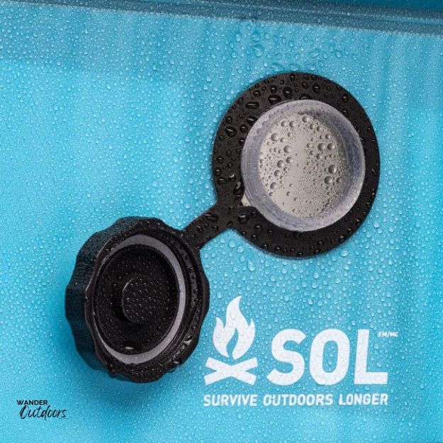 SOL SOLAR SHOWER 20L filling plug