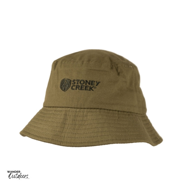 Stoney Creek Lightweight Cotton Canvas Bucket Hat Bayleaf