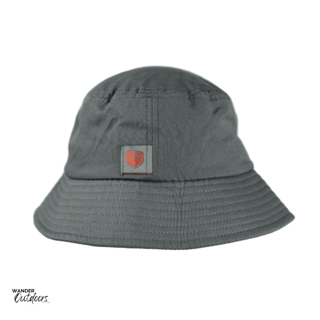 Stoney Creek Lightweight Cotton Canvas Bucket Hat Slate Back