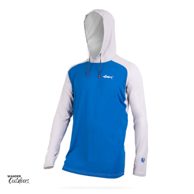 Stoney Creek Apex Cooling Hoodie Strong Blue Antarctica