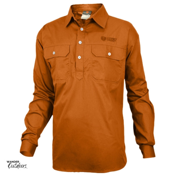 Stoney Creek Done and Dusted Shirt in Rust