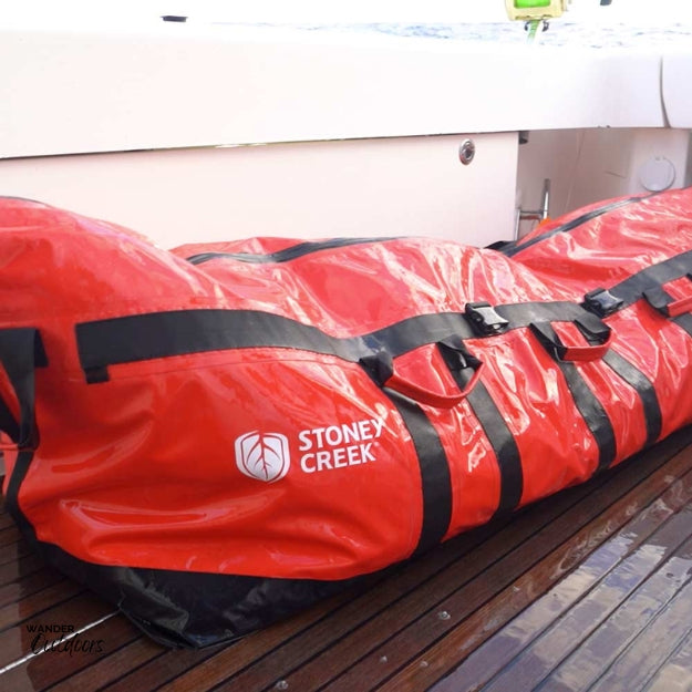 Stoney Creek Extra Large Game Fish Bag On A Boat