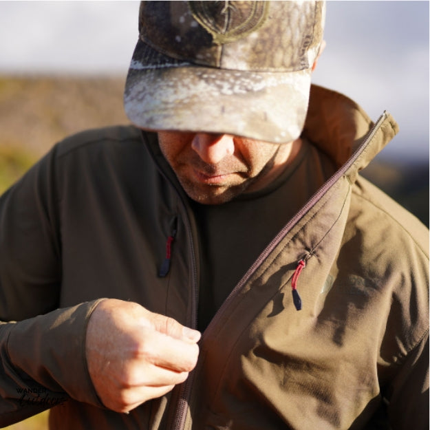 Stoney Creek Fast Hunt Ascent Shirt in Tundra in the field