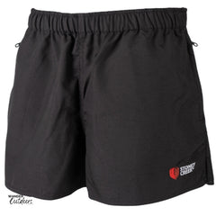 Stoney Creek Jester Pro Shorts with Zip Pockets in Black Frontal View