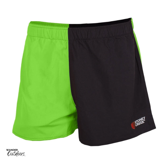 Stoney Creek Kid's Jester Shorts Lime Black