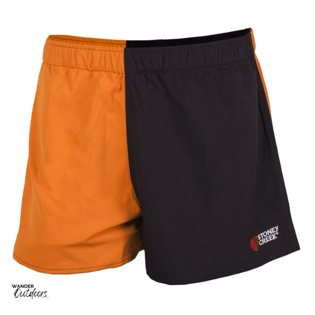 Stoney Creek Kid's Jester Shorts Orange Black