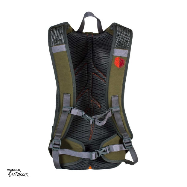 Stoney Creek Lite River 15L H20 Pack Bayleaf Rear View