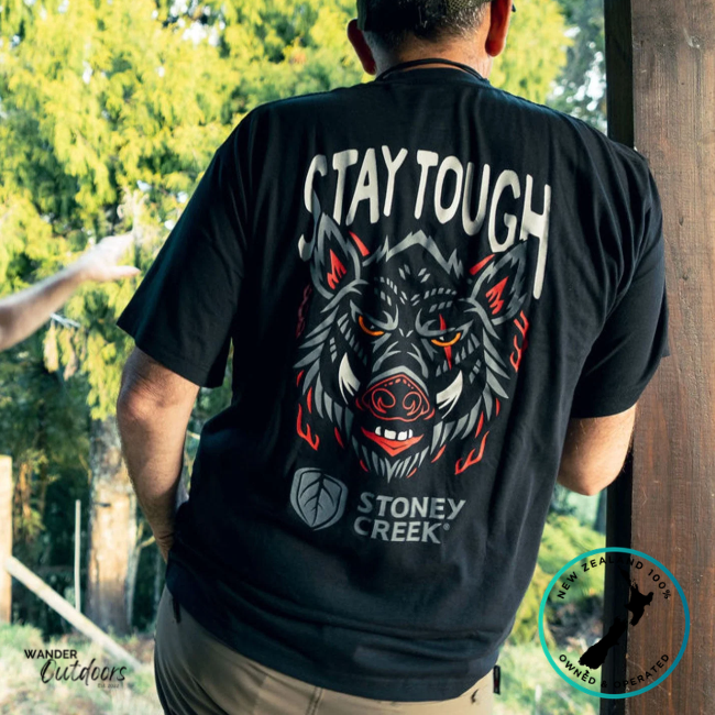 Stoney Creek Men’s Stay Tough Wild Boar Tee