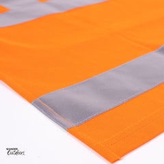 Stoney Creek Men's Hi Vis Silverdry Long Sleeve Polo Rear Detail