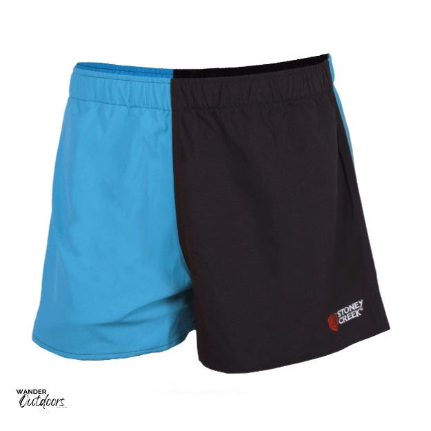 Stoney Creek Men's Jester Shorts in Blue Black