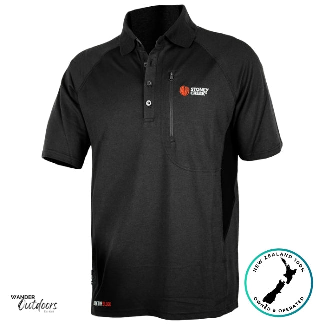 Stoney Creek Men's Q-wick Dry Polo