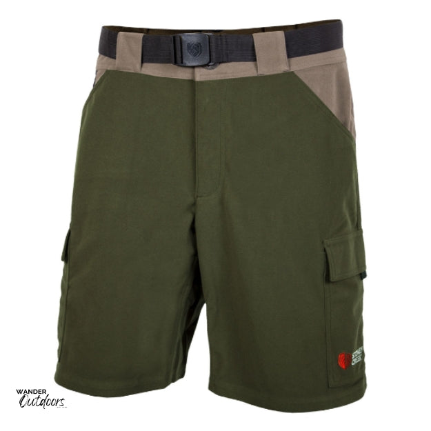 Stoney Creek Men's MicroTough Cargo Shorts in Bayleaf