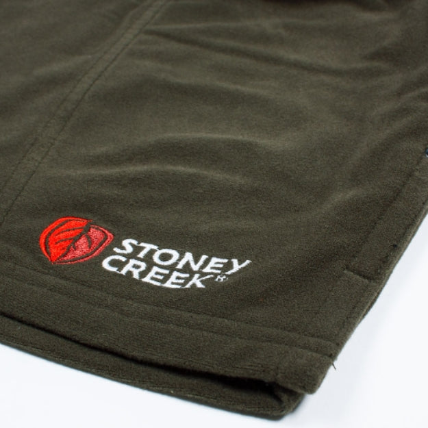 Stoney Creek MicroTough Original Shorts in Bayleaf Leg close up