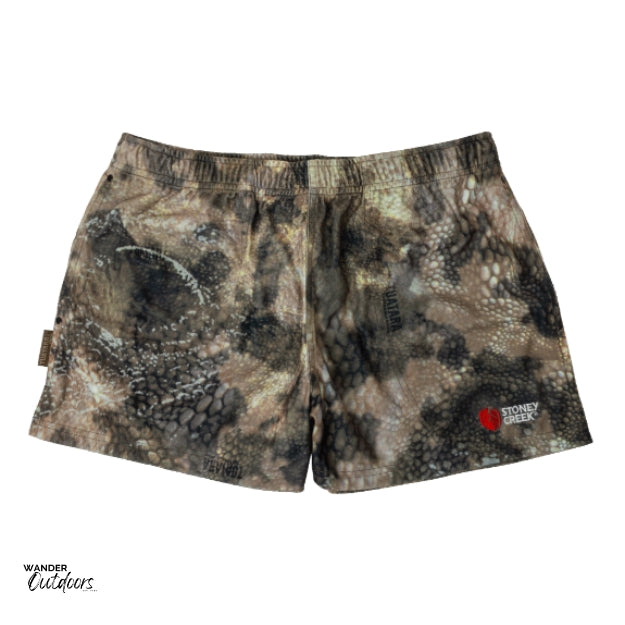 Stoney Creek MicroTough Original Shorts in TCA flat lay