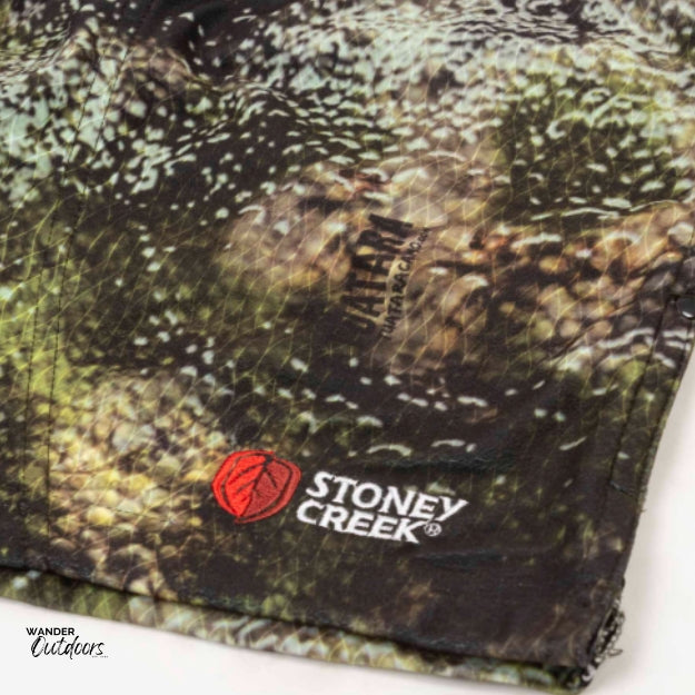 Stoney Creek MicroTough Original Shorts in TCF leg close up