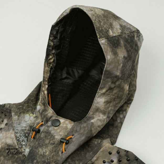 Stoney Creek Frostline Jacket in TCA Hood Close Up