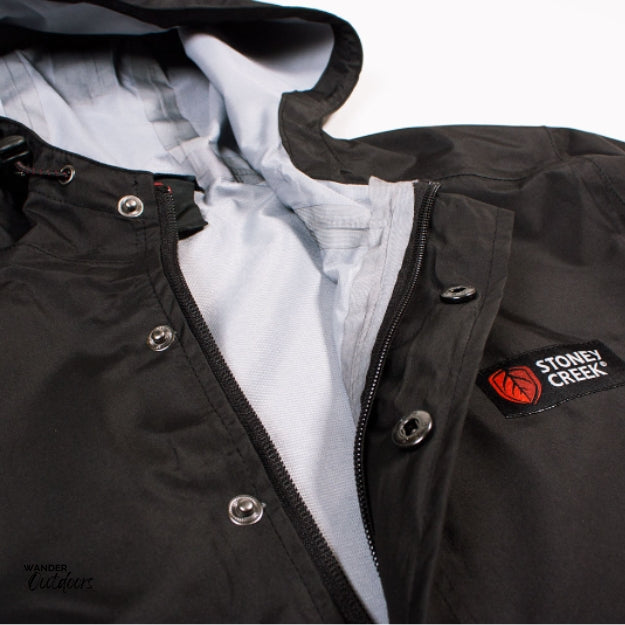 Stoney Creek Recreational Jacket unzipped chest pocket