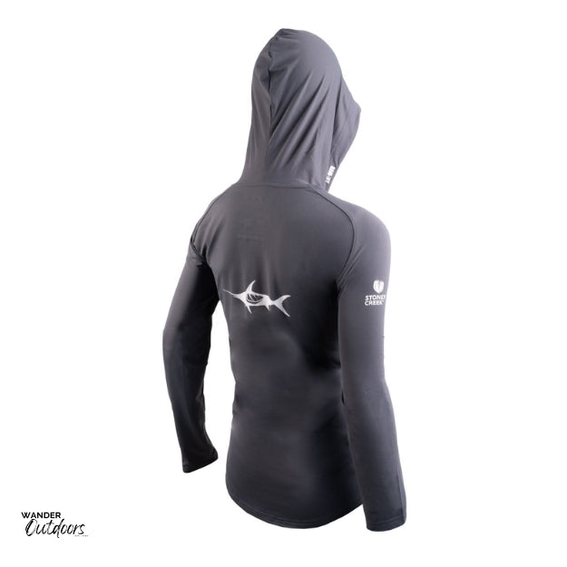 Stoney Creek Women's Apex Cooling Hoodie Dark Shadow