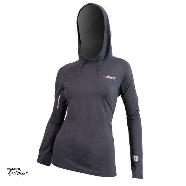 Stoney Creek Women's Apex Cooling Hoodie Dark Shadow