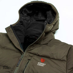 Stoney Creek Women's Thermoflex Jacket Bayleaf close up