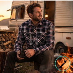 Swanndri Men's Full Button Egmont Flannel Shirt