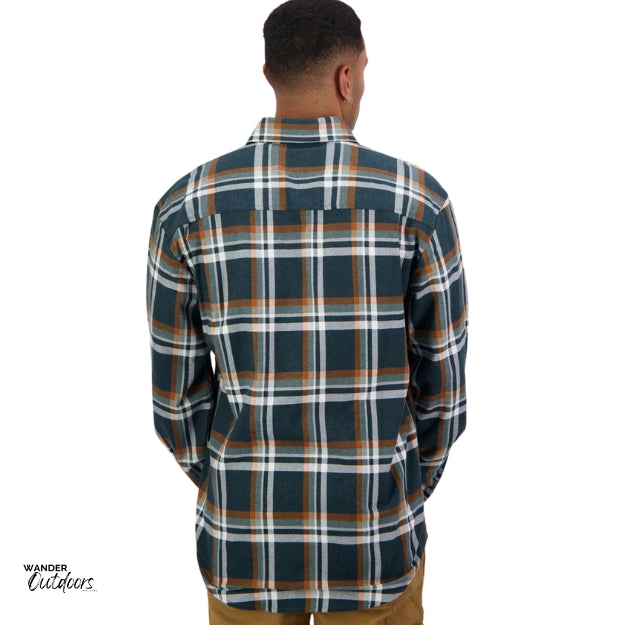 Swanndri Men's Full Button Egmont Flannel Shirt